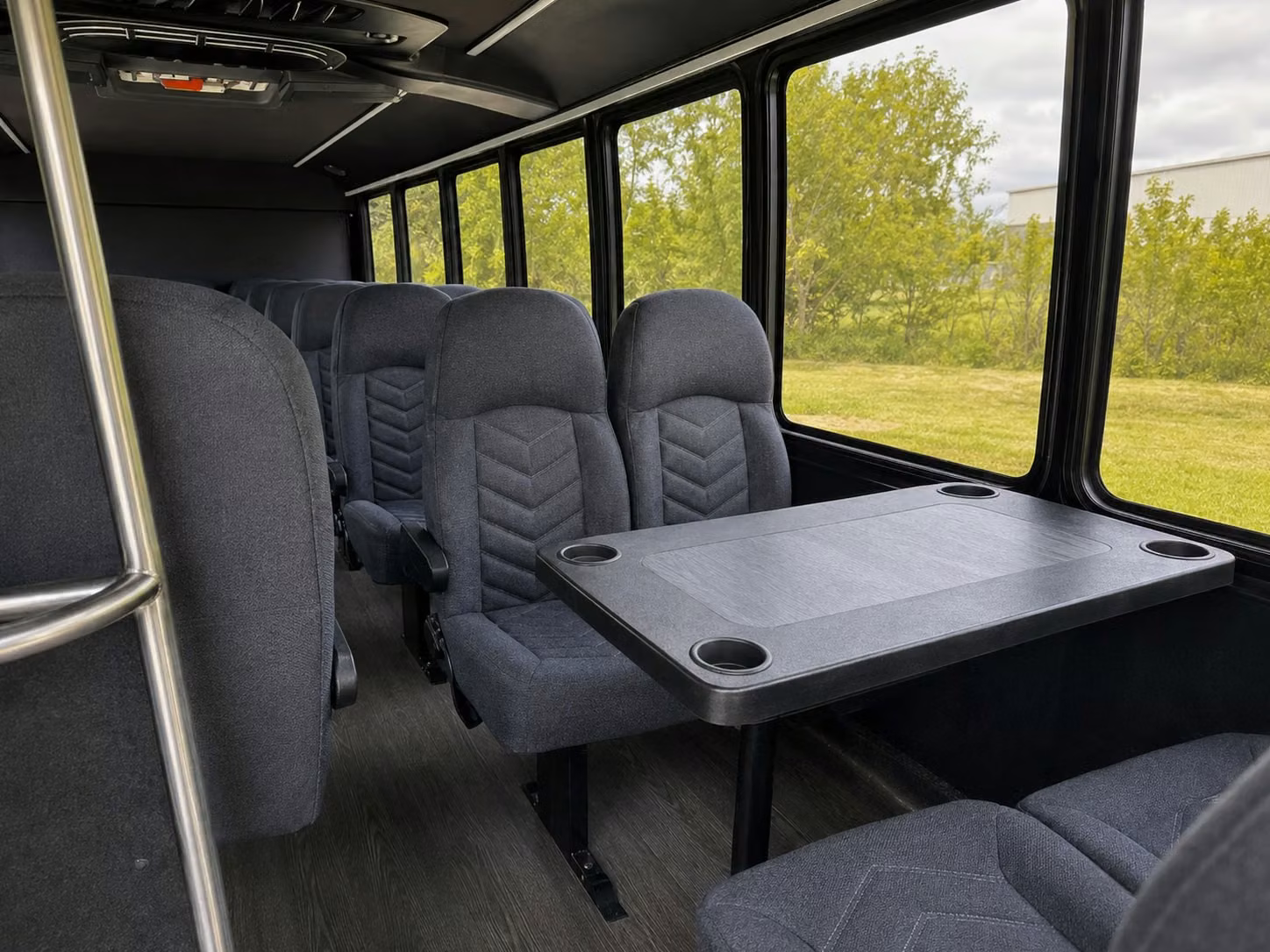 18 passenger minibus inside